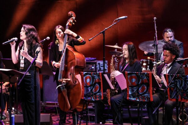 Visit https://fishercenter.bard.edu/events/julia-keefe-indigenous-big-band/